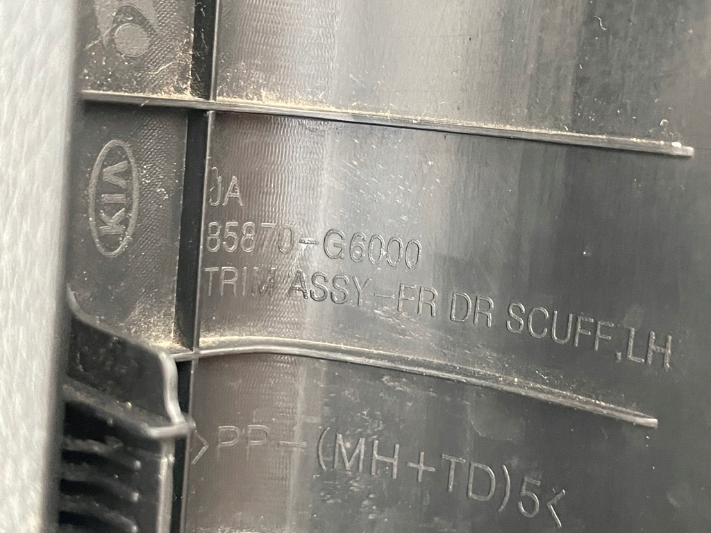 фото №8, Защита порог kia picanto iii правая lub левая 85870-g600 europa od 2017-