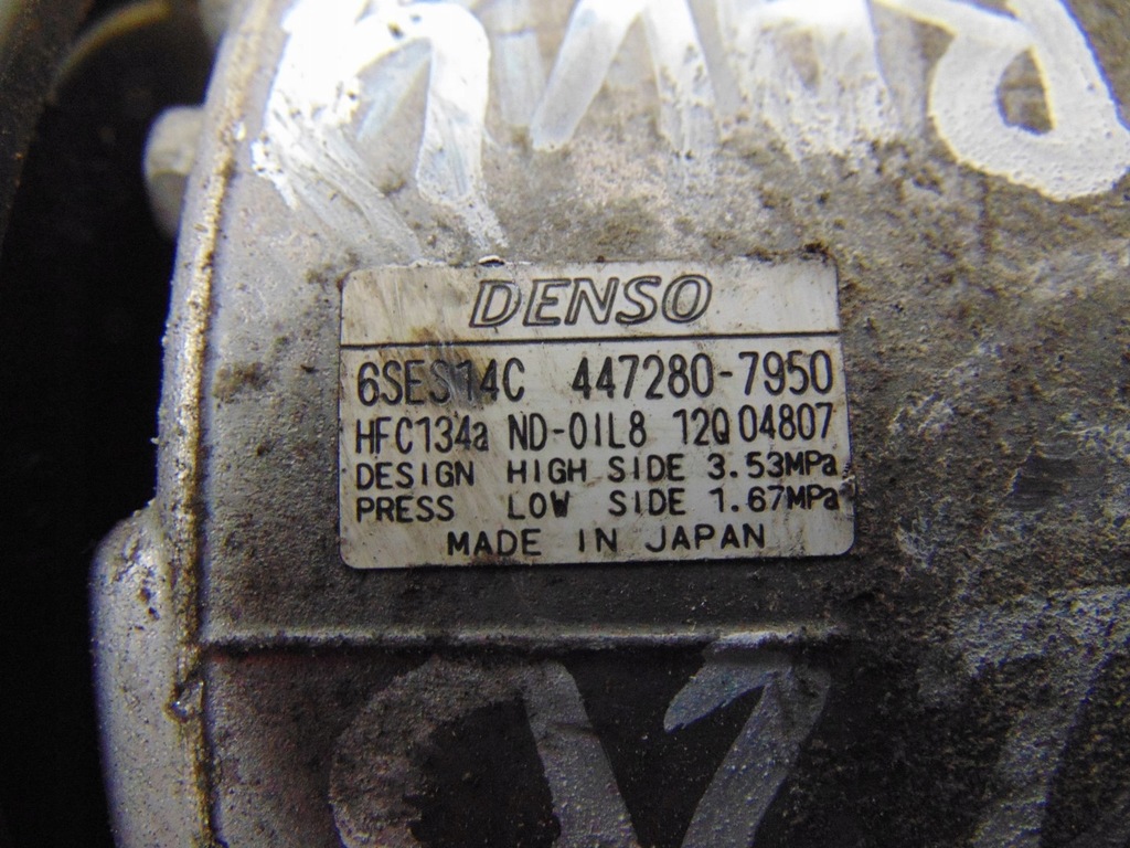 фото №13, Компресор кондиціонера toyota rav4 iv 2.2 d 447280-7950