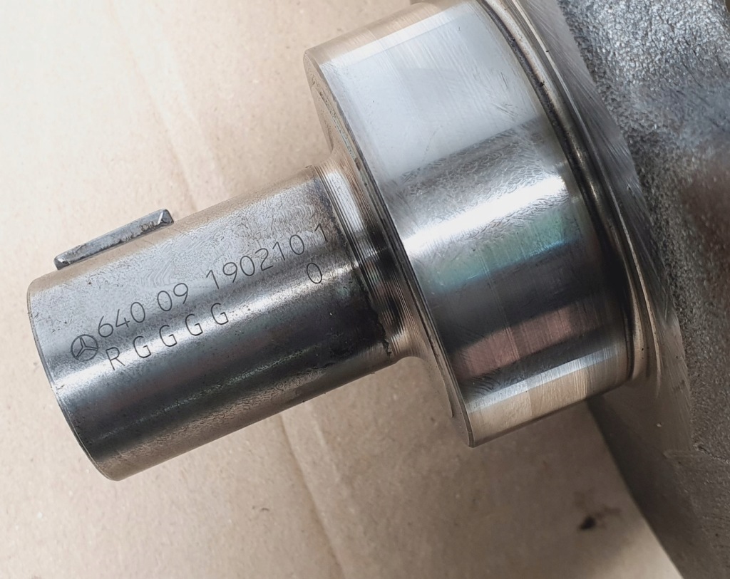 Wał колінчастий mercedes w245 w169 2.0 cdi r64009 Доставка