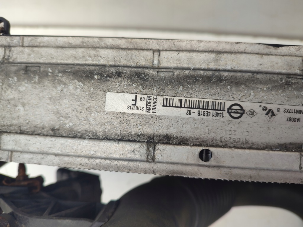 фото №9, Интеркулер радиатор воздуха шланг renault megane iv 1.6 dci orygi