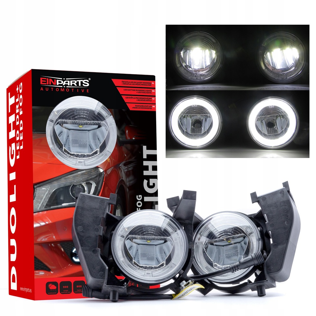 фото №1, Світло led круглі drl протитуманна фара subaru forester ii