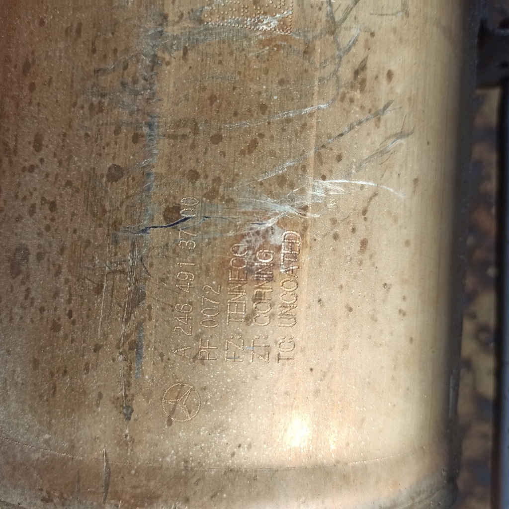 Mercedes w177 amg a35 катализатор гаситель труба комплект  a2464913700 a2474910300 с Разборки