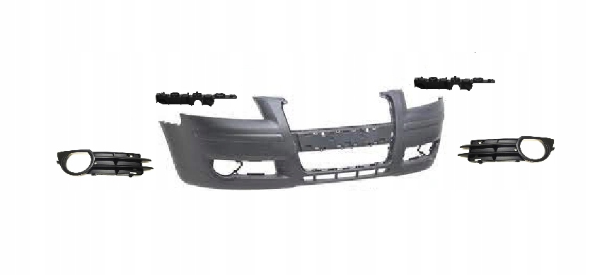 фото №1, Audi a3 lift 8p 3двері 2005-2008 бампер передній