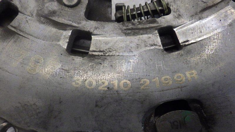 фото №7, Диск притиск зчеплення renault kadjar 1.6 dci 302102199r 302059399r