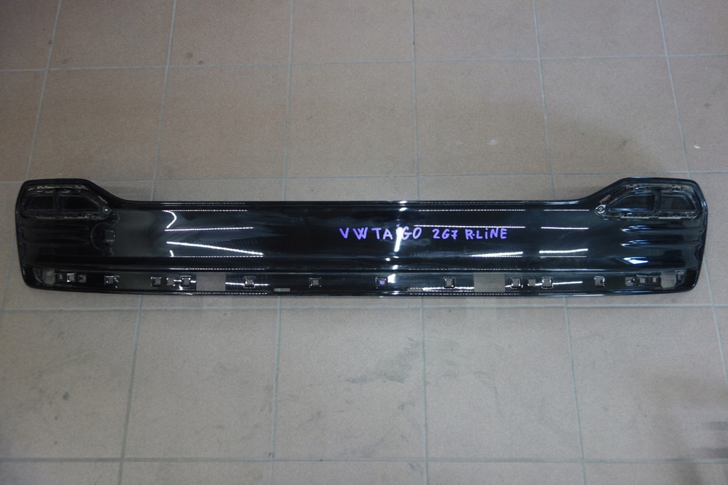 фото №1, Vw taigo r line 2g7 2g7807837 спойлер диффузор задняя