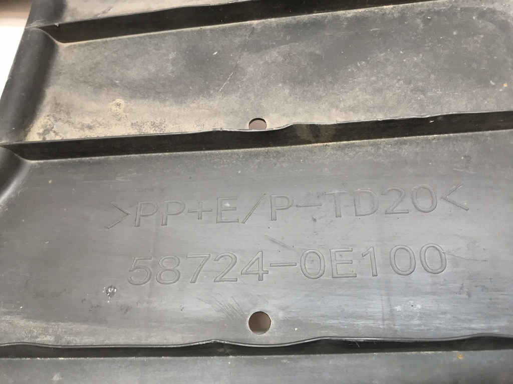 фото №8, Защита подвеска задняя левая toyota highlander iv 58724-0e100