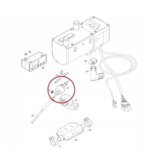 фото №3, Насос помпа топлива eberspacher webasto d1 d5 12v