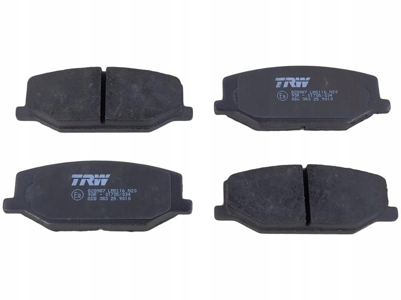 фото №14, Тормозные колодки ham. suzuki p. samurai trw gdb383