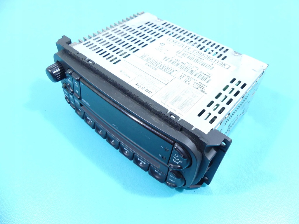 фото №2, Радио заводской chrysler voyager iv радиопроигрыватель