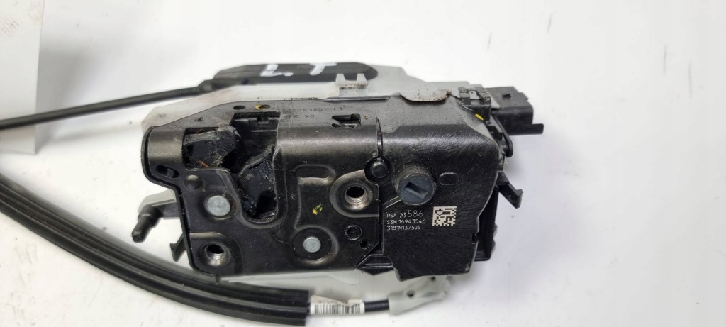 фото №4, Замок двері лівий задня s3m16943546 citroen berlingo iii