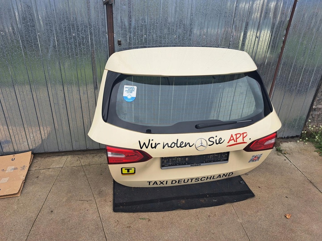 фото №1, Mercedes w247 b-klasa кришка багажника задня лампи комплектна