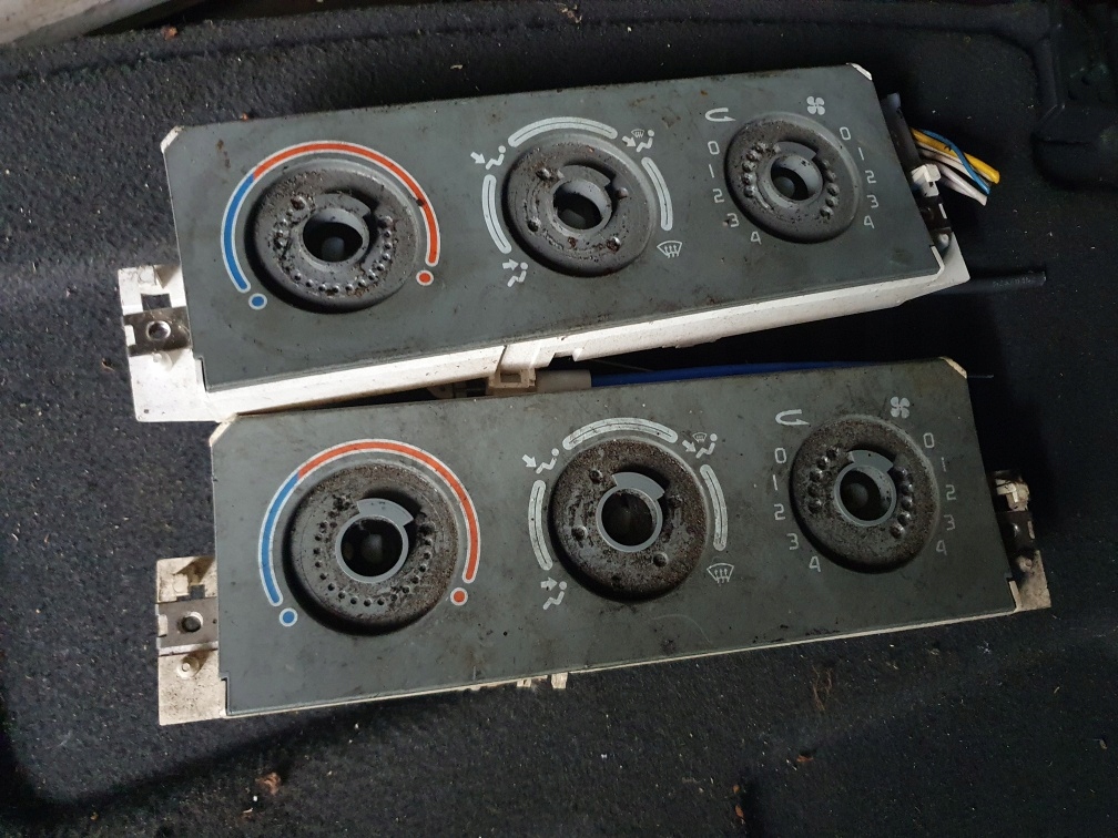 фото №12, Панель обдув с кондиционер кондиционер renault twingo i 98 -2003