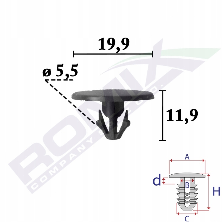 Купить Клипса штифт защита под двигатель к lexus toyota
