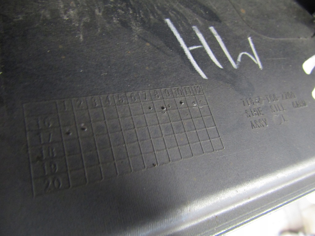 фото №14, Молдинг поріг ліва honda civic x кузов kit 17-