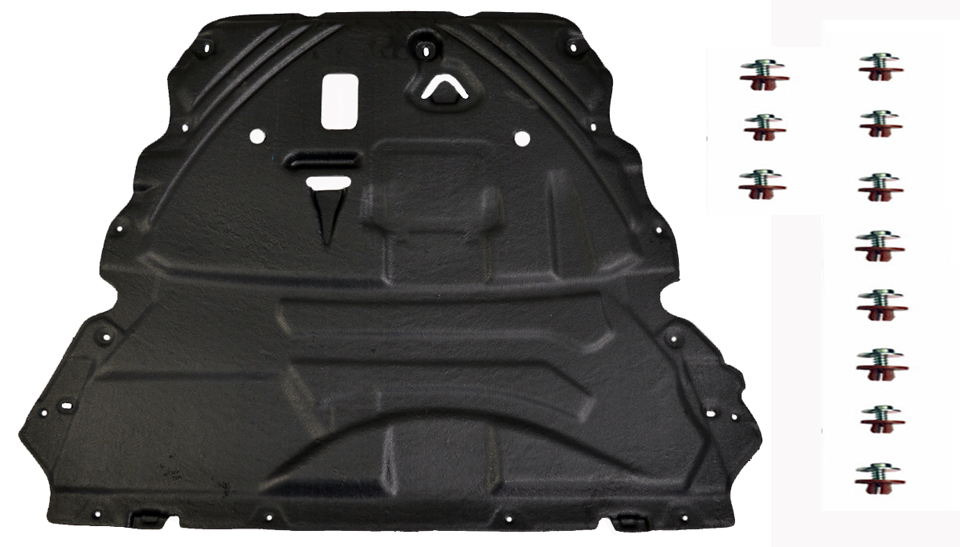 фото №1, Захист нижня двигуна pod двигун ford escape 2019-... кліпси