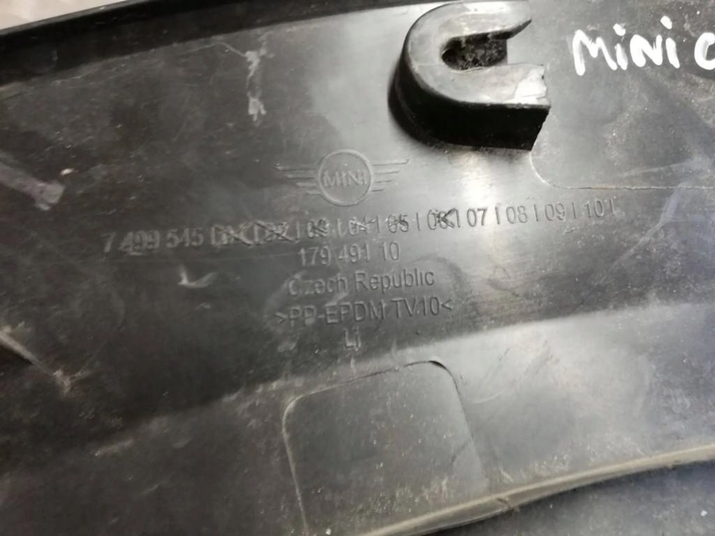 фото №8, Cc mini cooper f56 se левая молдинг крыла задняя