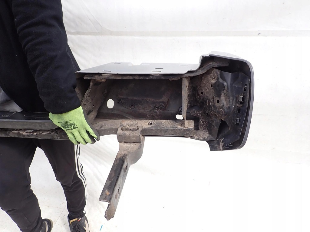 фото №13, Mitsubishi l200 v 5 lift 19- бампер задня задній pdc балка