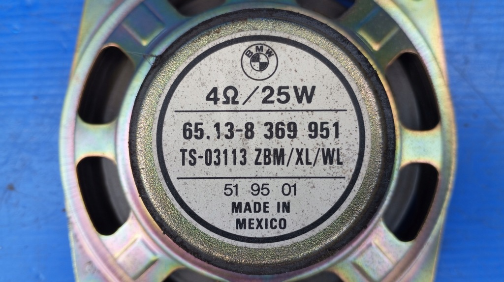 фото №9, Динамики динамик перед 8369951 bmw 3 e36 cabrio