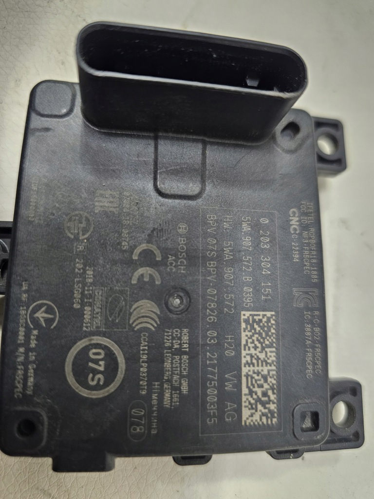 фото №6, Радар acc distronic vw audi seat skoda 5wa907572b