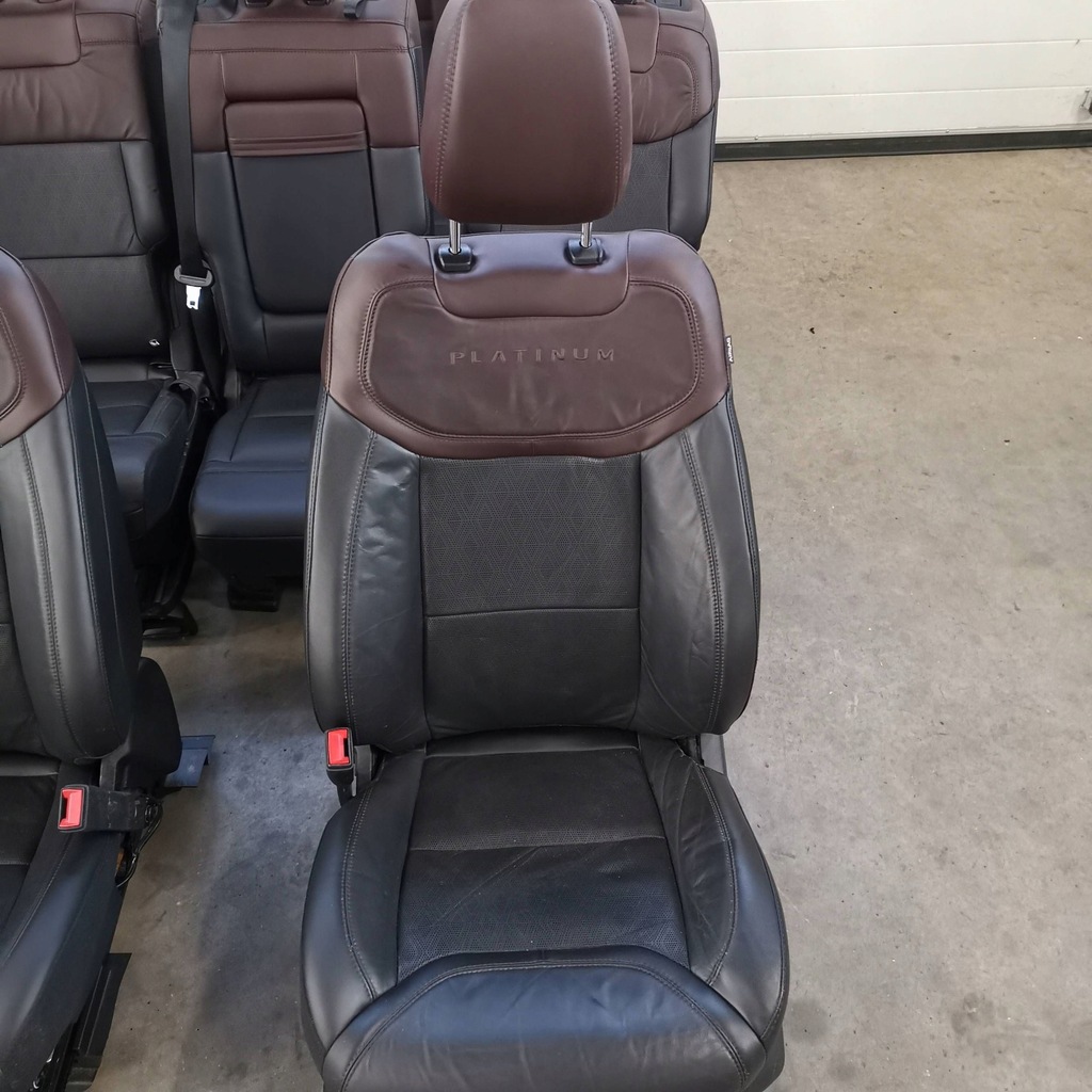 фото №13, Ford explorer vi mk6 сиденья заднее сиденье 2 3 ряд комплект кожа