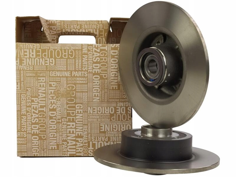 фото №4, Оригінальний номер renault гальмівні диски+ гальмівні колодки задня renault twingo