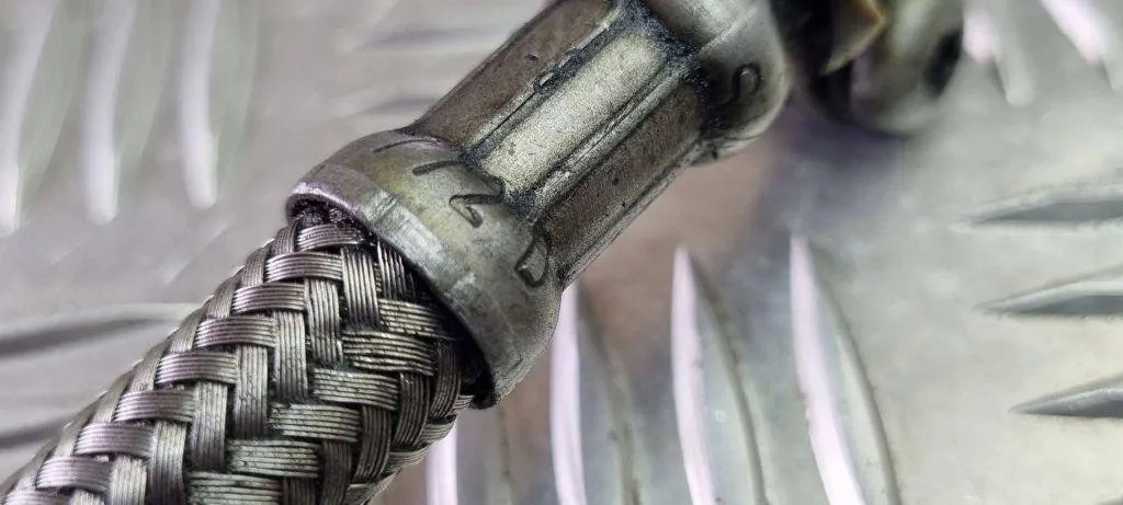 Шланг мащення турбіни vw touareg 7la, 7l6, 7l7 07z145772d 4.92l Зі Шроту