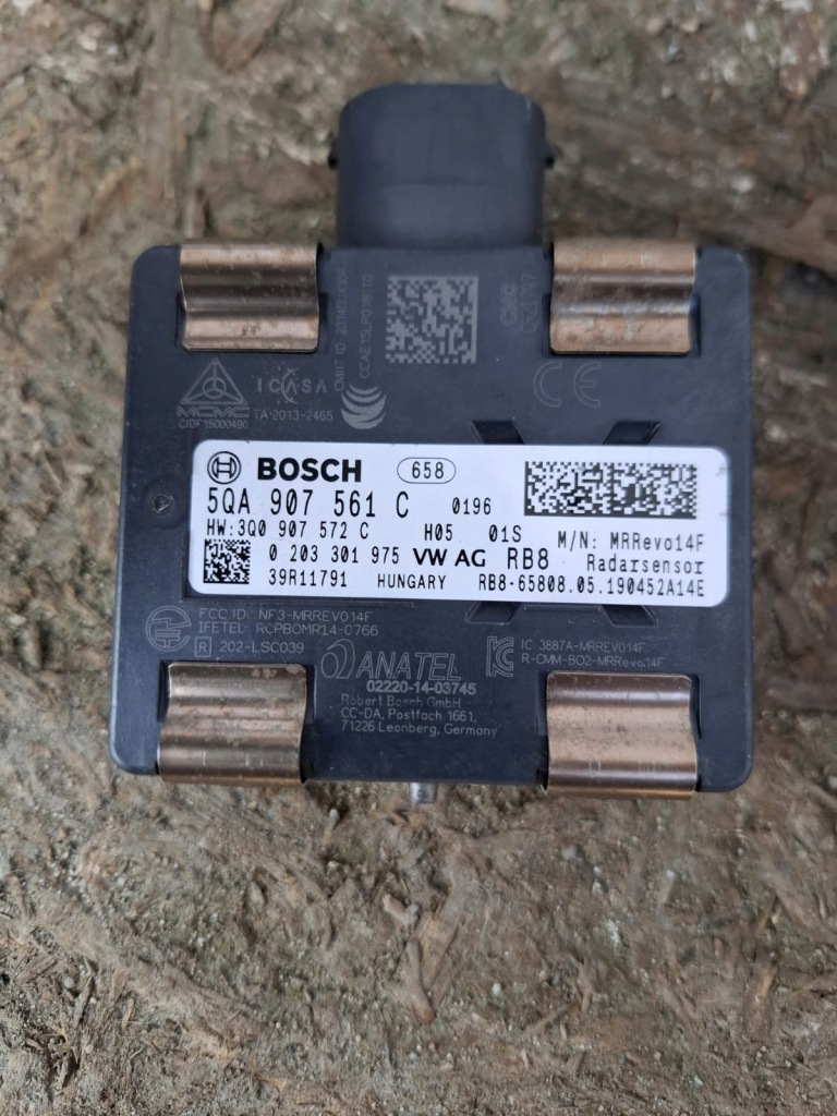 фото №2, Vw touran 2 ii 2016-25 rok 5qa907561c радар датчик acc