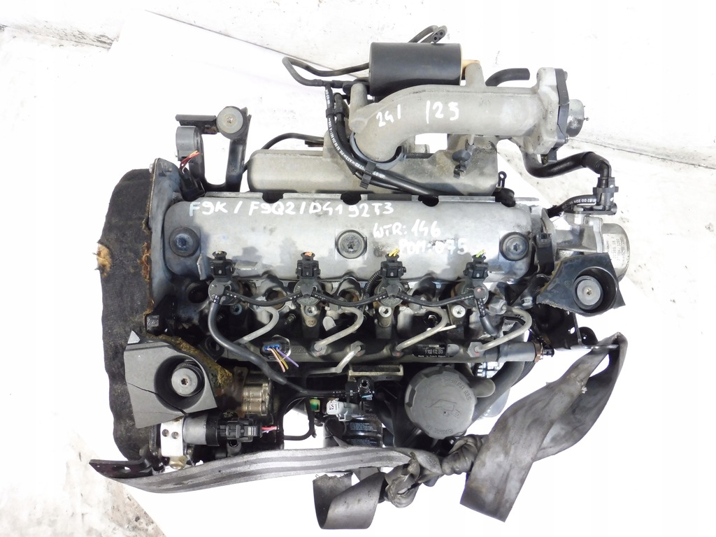 фото №9, Двигун блок двигуна d4192t3 f9q2 f9k volvo v40 mitsubishi space star 1.9 did dci