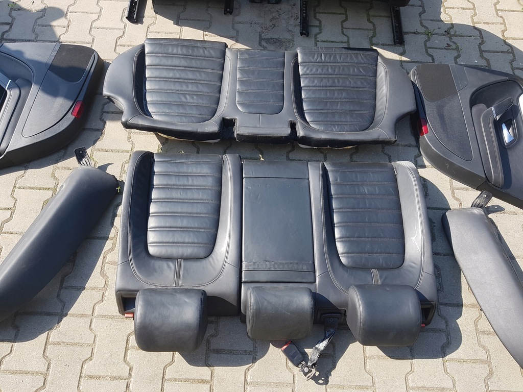 фото №9, Vw passat cc 08-16r сидіння шкіряний заднє сидіння