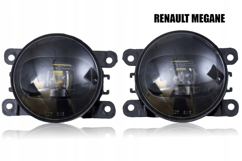 Купить Renault megane 2 02-09 фонари противотуманные передние led комплект 09270157