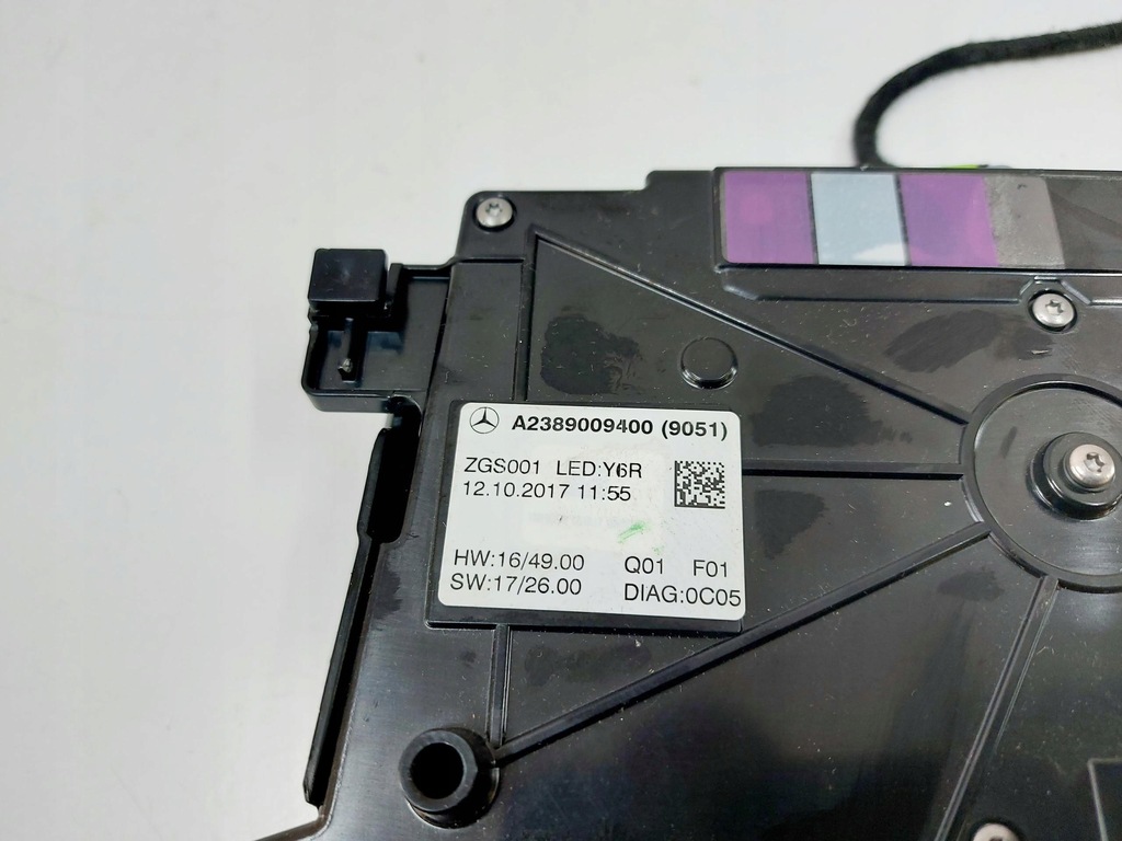 фото №8, E-klasa w238 cabrio 17r. лампа освітлення кабіни a2389009400