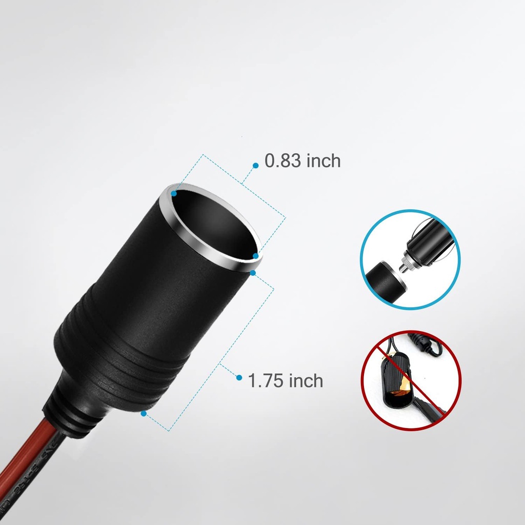 фото №12, Прикурювача роз'єм na панель 3,5mz запобіжник