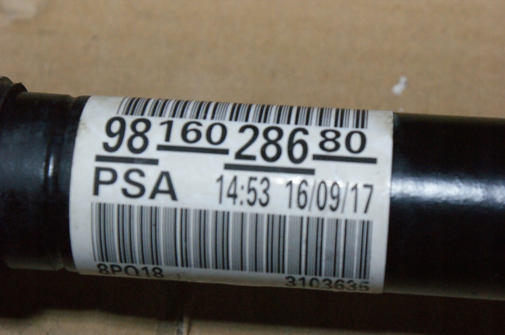 фото №6, Citroen c3 iii привідний вал права ліва 1.6 bluehdi