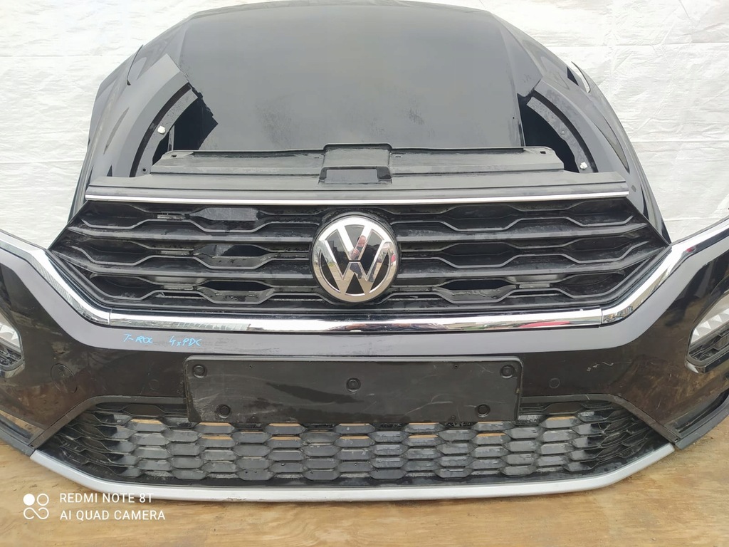 фото №2, Vw t-roc перед капот бампер лампа крила ----