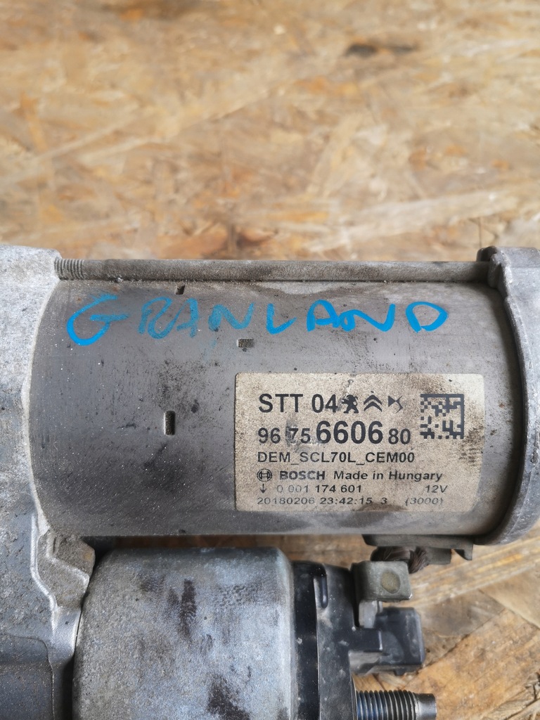 фото №5, Opel grandland стартер 9675660680