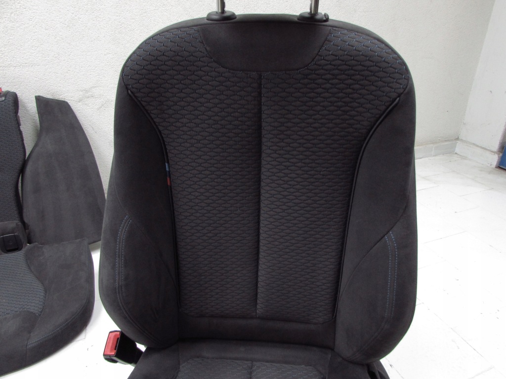 Bmw serii 1 f20 f21 m-pakiet 11-19 сидіння заднє сидіння обшивки комплект  алькантара Зі Шроту