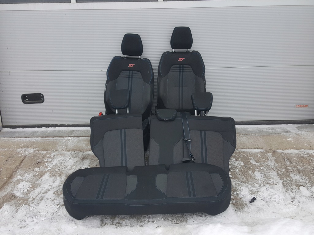 фото №1, Ford fiesta mk8 st сидіння заднє сидіння сидіння 3 d