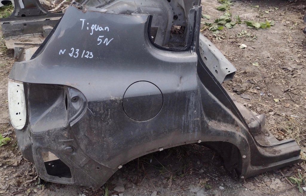 фото №2, Vw tiguan 5n чверть задня задня права