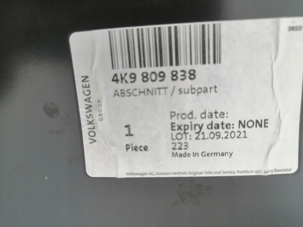 фото №10, Крила правий задній задня audi a6 c8 4k9 kombi