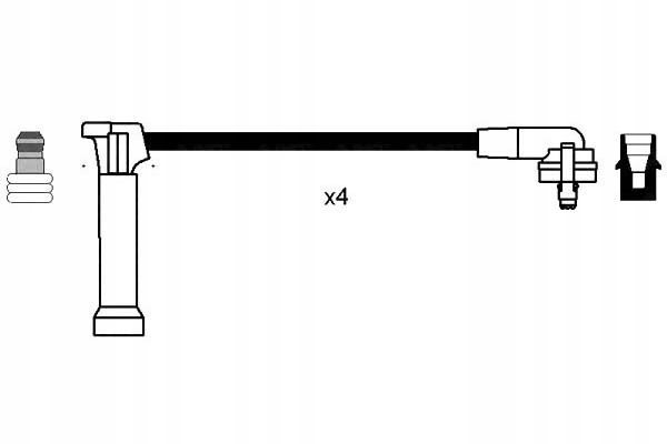 фото №2, Набор трубопровод зажигания ford fiesta fiesta iv