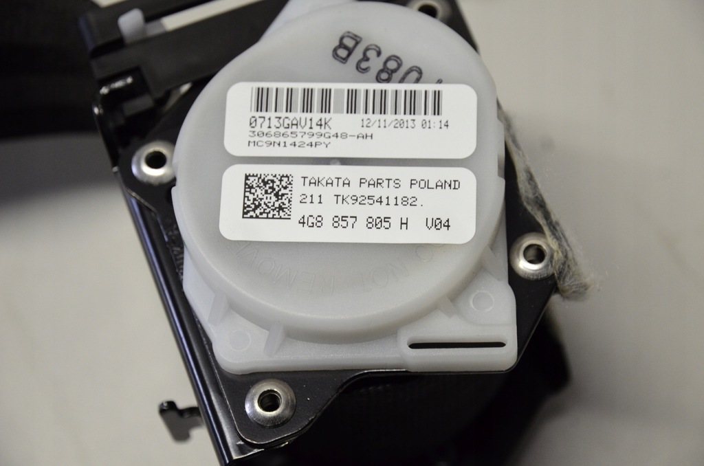 фото №5, Audi a6 4g c7 ремені безпеки задній 4g8857805h