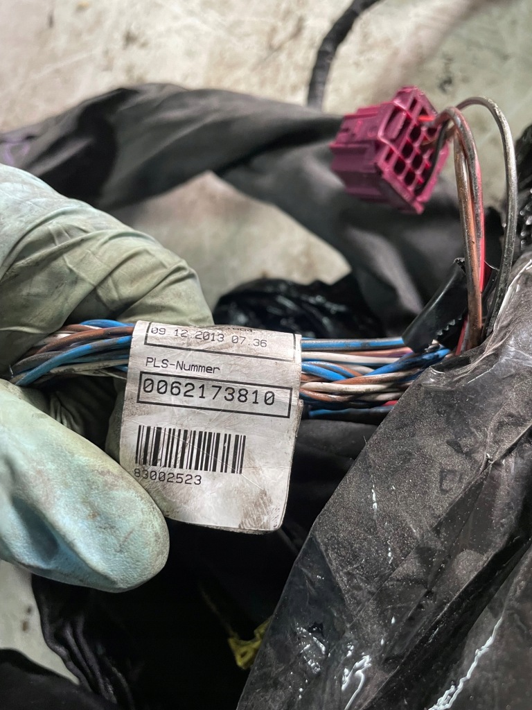 фото №12, Mercedes actros mp4 om471 жгут электропроводка двигателя кабина