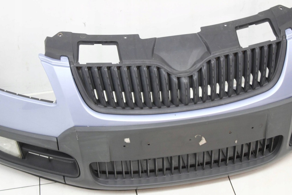 фото №6, Skoda fabia ii roomster scout 06r- бампер перед передній 9155