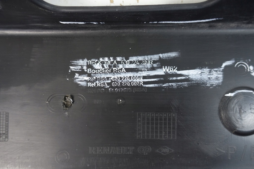 фото №11, Renault master iii 2010- бампер перед передній 620224209r