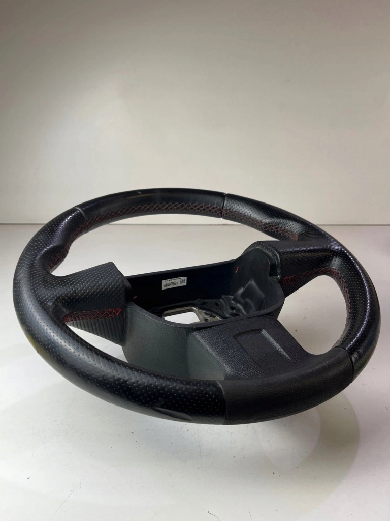 фото №13, Воздуховод кожаный skoda fabia ii monte carlo czerwona нитка