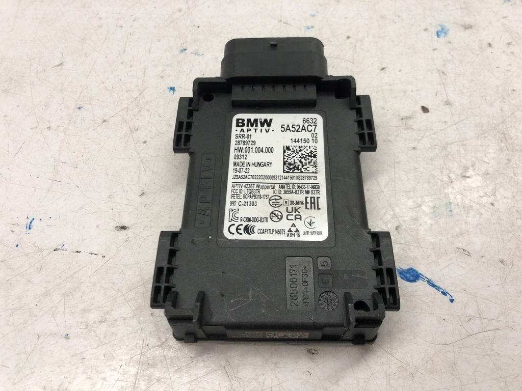 фото №1, Bmw 1 f40 радар ассистент датчик srr 5a52ac7