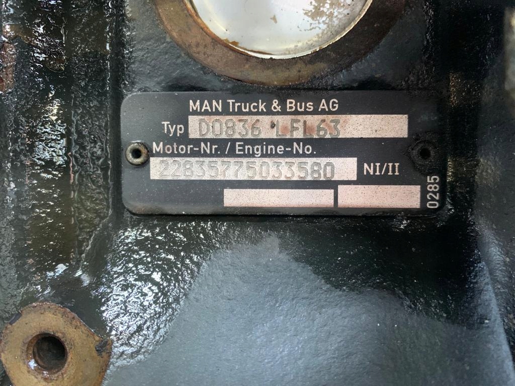 фото №8, Kompletny двигун man tgl tgm 250 km d0836 lfl63