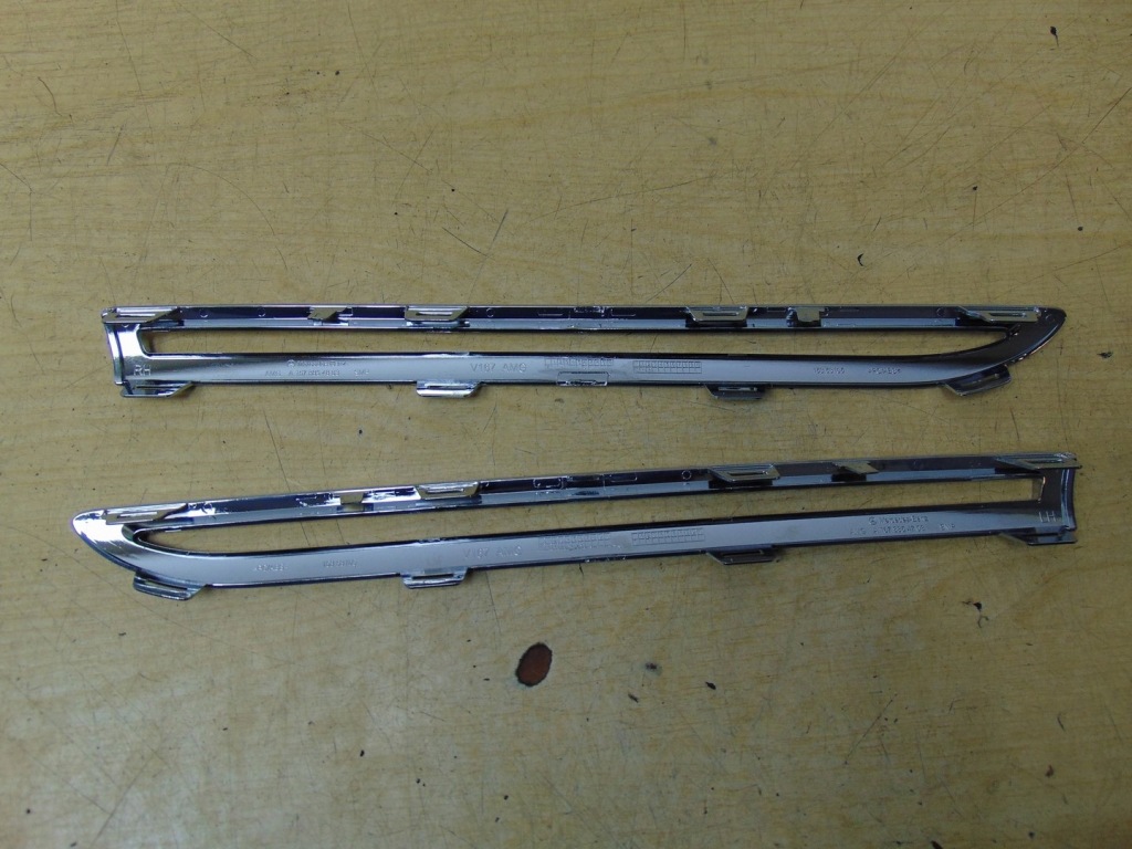 фото №7, Накладки хром решётка mercedes gle w167 комплект nowe