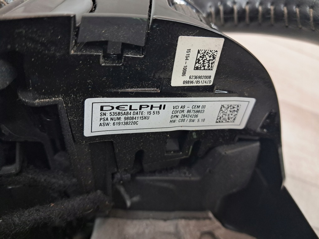 фото №11, Peugeot 308 t9 ii повітропровід мультифункція шкіра 98084115xu