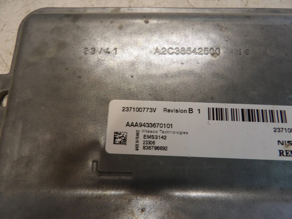 фото №4, Набор стартовый renault clio v 5 2 ключи 237100773v